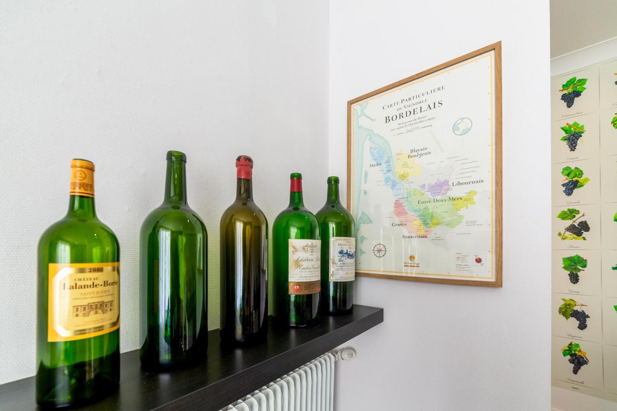 Suite Grand Cru - Spa & Terrasse Arveyres Екстер'єр фото